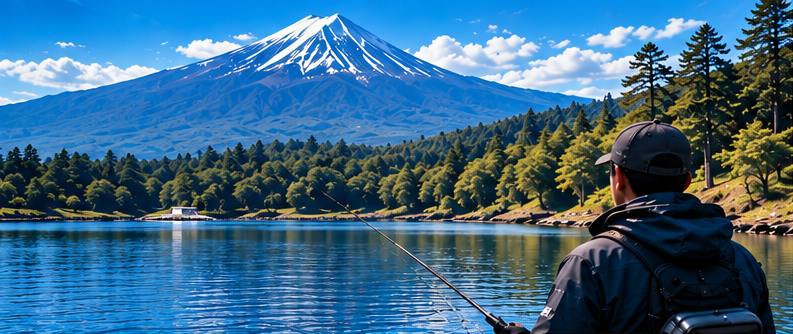 日本の釣り場と海外市場をつなぐイメージ
